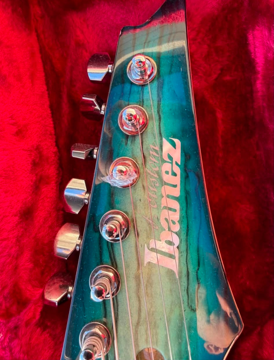 Ibanez RG8570ZSM-BGT Bluish Green Burst J. Custom 2023